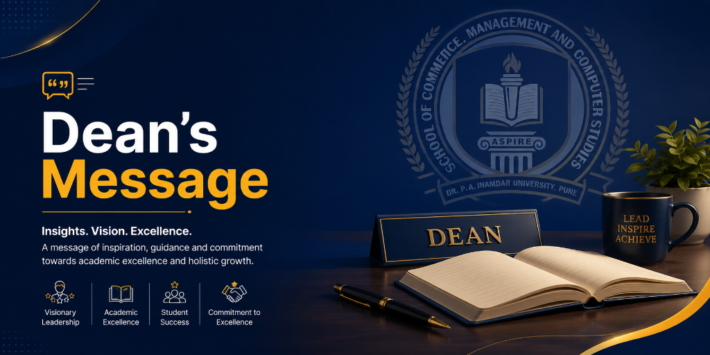 Dean's Message — SOCMACS